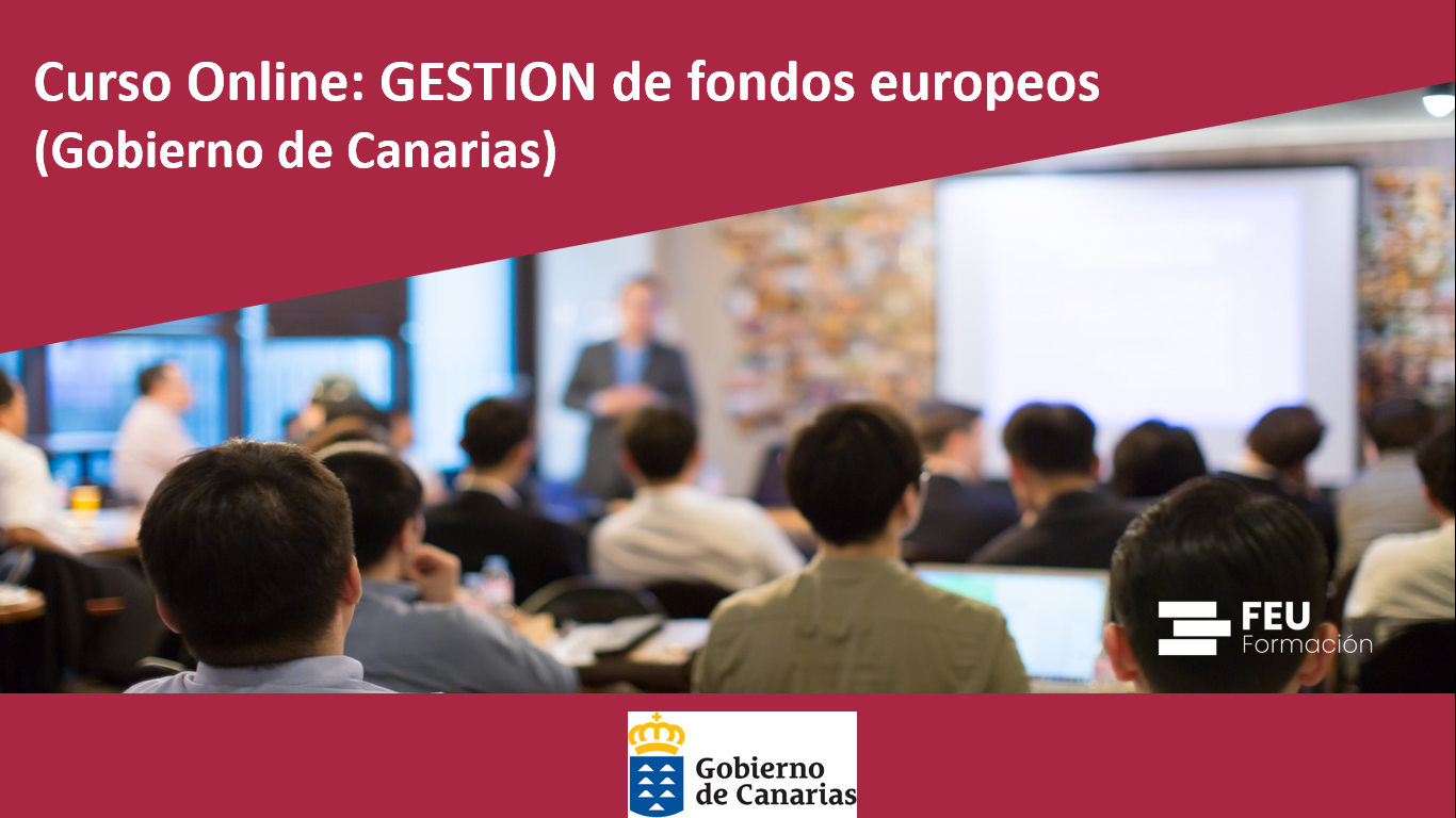 GESTIÓN de fondos europeos (Gobierno de Canarias) 2022